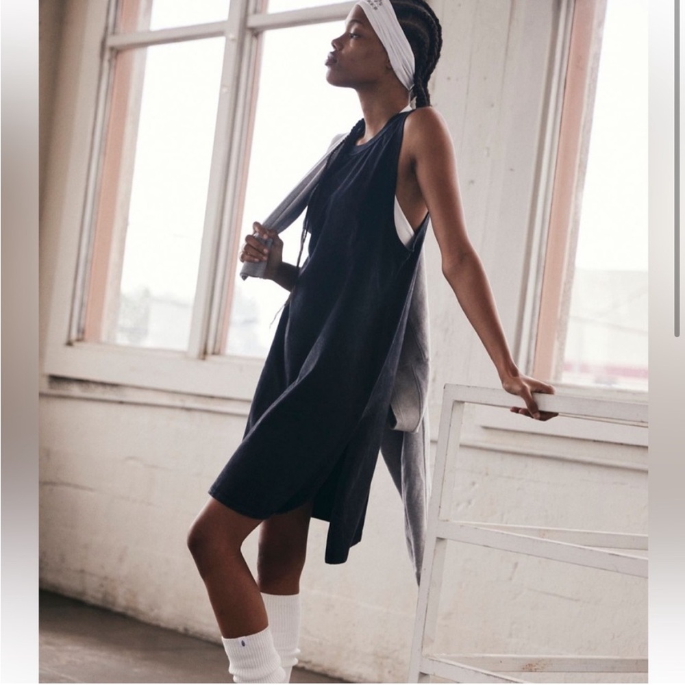 FP Movement by Free People Black Sleeveless Tunic